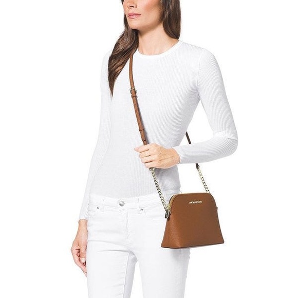 Michael Kors Cindy Brown Crossbody - Picture 2 of 9